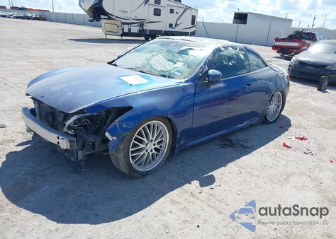 2010 Infiniti G37 из США, поврежденный, VIN JN1CV6FEXAM351807